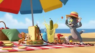 Tom & Jerry Beach Holidays Chaos 🌊😂 | Funny Cartoon for Kids