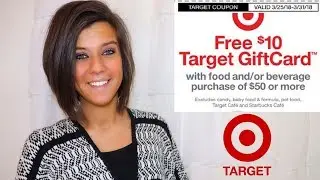 Free $10 Target Gift Card with $50 Grocery Purchase at Target!