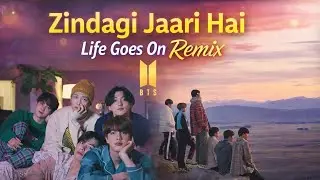 Zindagi Jaari Hai || BTS Life goes on New song in hindi @ShidratSinging  #bts #btsot7forever