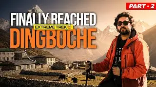 Island Peak &ndash; Part 2 | Namche to Dingboche | Knee Pain, Acclimatization & Meeting My Sherpa
