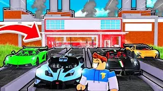 I Made A HYPERCAR ONLY Factory In Roblox Car Factory Tycoon!