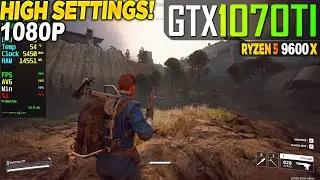 ARC Raiders GTX 1070 Tİ + Ryzen 5 9600x - 1080p Low, High,