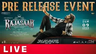 The RajaSaab Pre-Release Event LIVE | Prabhas, Nidhhi Agerwal, Malavika Mohanan