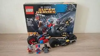 Lego Super Heroes 76053 - Gotham City Review | Супер Герои 76053 Погоня на мотоциклах по Готэм-сити!
