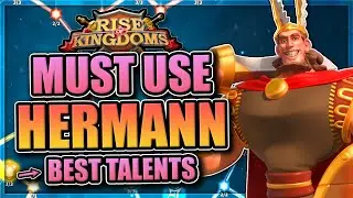 Hermann talents and pairings in Rise of Kingdoms [Strong F2P epic commander]