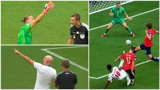 England controversial goal vs Norway ball hits camera cable world cup 2026