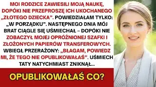 Rodzice zawiesili moją szkołę, aż przeproszę ich ukochanego syna  Więc zrobiłem coś szalonego    Ha!