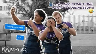 Stay in the game next time you catch the train | Metro Trains | Melbourne Storm