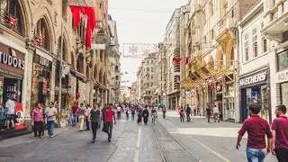 ISTANBUL TAKSIM WALKING  4K