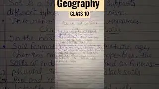 Resources and Development geography class 10( types of soil)  #shorts #geography #class10