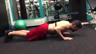 How to Do a Spiderman Push up |  Chest and Abs at the same time