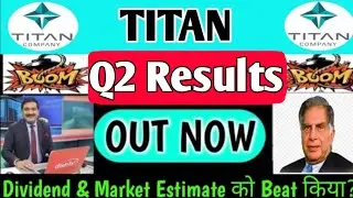 Titan Q2 results 🔥 Titan Q2 results 2026 | Titan share latest news | Titan share news today