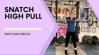 How to do a Barbell Snatch High Pull