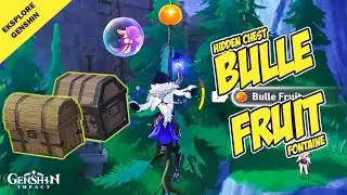 Hidden Chest Bulle Fruit Fontaine - Genshin Impact