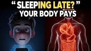 What Happens If You Sleep Late? | Teen Health Warning (3D Animation) #TeenagersHealth #health 
