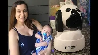 Horrified mum claims her baby monitor was hacked so it could spy on her while she breastfed her