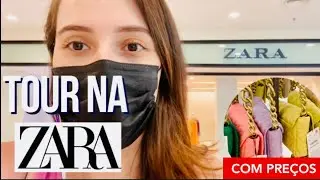 TOUR NA ZARA | Provador, Bolsas, Sapatos #ModaZara