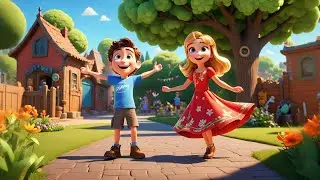 Hop on One Foot | Action Song for Kids | Movement and Balance Rhyme for Toddlers