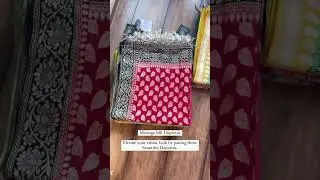 Moonga Silk Dupatta | Vibrant Collection | Wedding Season | Banarasi Silk Fabric | Umay Benaras