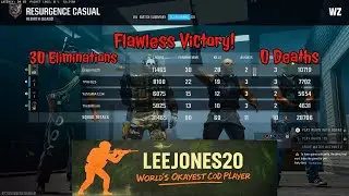 Flawless Resurgence Victory &ndash; 30 Elims, 0 Deaths, & Final Elim for the Win!