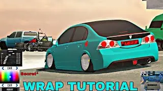 Civic Reborn Fd2 Esay Wrap Tutorial | Test Color Contract Everything &diams;️ CPM