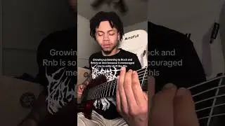 When you grew up listening to rnb and metal