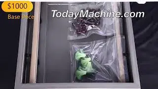 Automatic Meat Vacuum Thermoforming Continuous Food Vacuum Packing Sealer