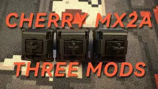Cherry MX2A Black | 3 MODS