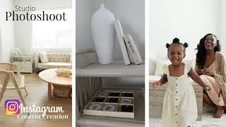 PHOTOSHOOT STUDIO| VICTORIA BC| Mommy & Me| Social Media Content Creation