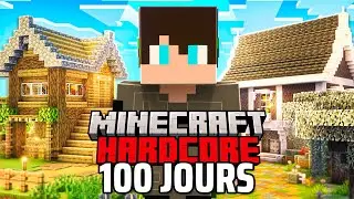 J'ai SURV&Eacute;CU 100 jours en HARDCORE sur Minecraft 1.21.5 !!!