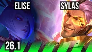 ELISE vs SYLAS (JGL) | EUW Grandmaster | 26.1