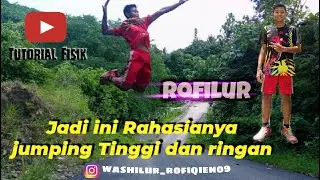 Tutorial fisik!!Jadi ini Rahasianya jumping tinggi dan ringan