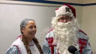 Indigenous Santa sparks Christmas cheer
