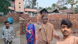 পিসিগো বাড়ি বানানোর কাজ কেমন হলো । Bangladeshi Simple Village Vlog | Village Tour Vlog |