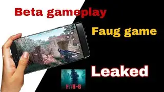 Faug game beta gameplay leaked video by DAKKU GAMER hindi