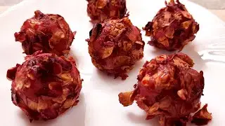 Rose badam laddu | Almond Laddu | Rose Almond Ladoo