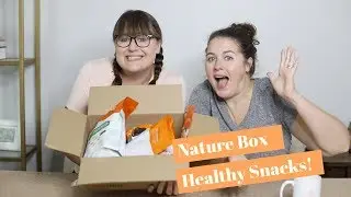 Trying Nature Box - healthy & gluten free snacks!!