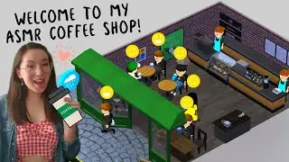 ASMR | Let's Have a Virtual Coffee Date ☕💕 Get cozy with me and let's play Coffee Shop Tycoon