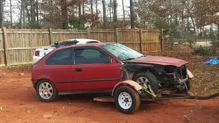 $400 Civic Hatchback project Intro. (Junkyard Rescue)