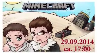 Minecraft Streamank&uuml;ndigung 