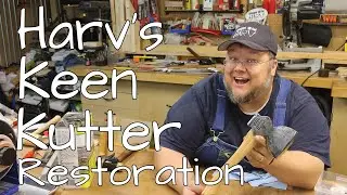 Антикварный топор Harv's Keen Kutter &mdash; полная реставрация