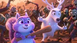 Spirit Deer and Little Squirrel: The Battle of Escape from the Zombie Swarm