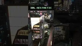 IRL Vaporwave Aesthetic - Megacity