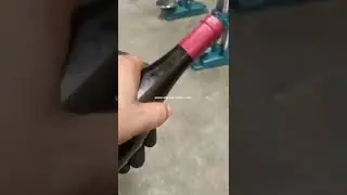 Semi automatic wine glass bottle cork aluminum cap sealing machine