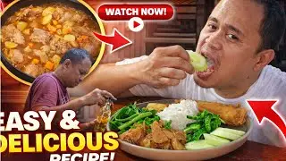 Simple COOKING to Honest EATING 🍗CHICKEN MECHADO, BANANA ROLLS & VEGGIES | Easy & Delicious