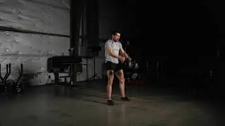 Dual Kettlebell Swing High Pull