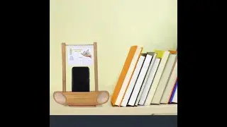 Happy Bamby Bamboo Mobile Speaker With Calendar