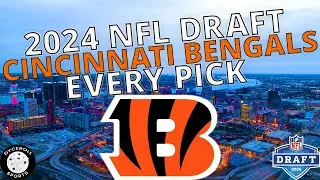 Cincinnati Bengals Draft Picks - 2024 NFL Draft (Amarius Mims, Jermaine Burton & More!!!)
