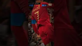 CRISTIANO VS SPAIN 🤯 #football #cristianoronaldo #shorts #spain #portugal