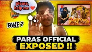 @parasofficial को मिला इंसाफ 🔥|| plz help me 😭 || Paras official